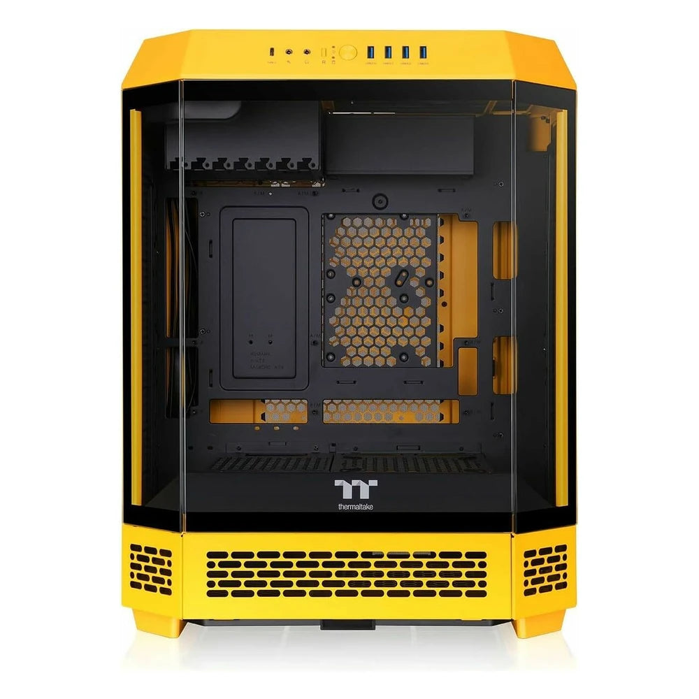 Thermaltake The Tower 600 — Jaune Bumblebee — vue 2