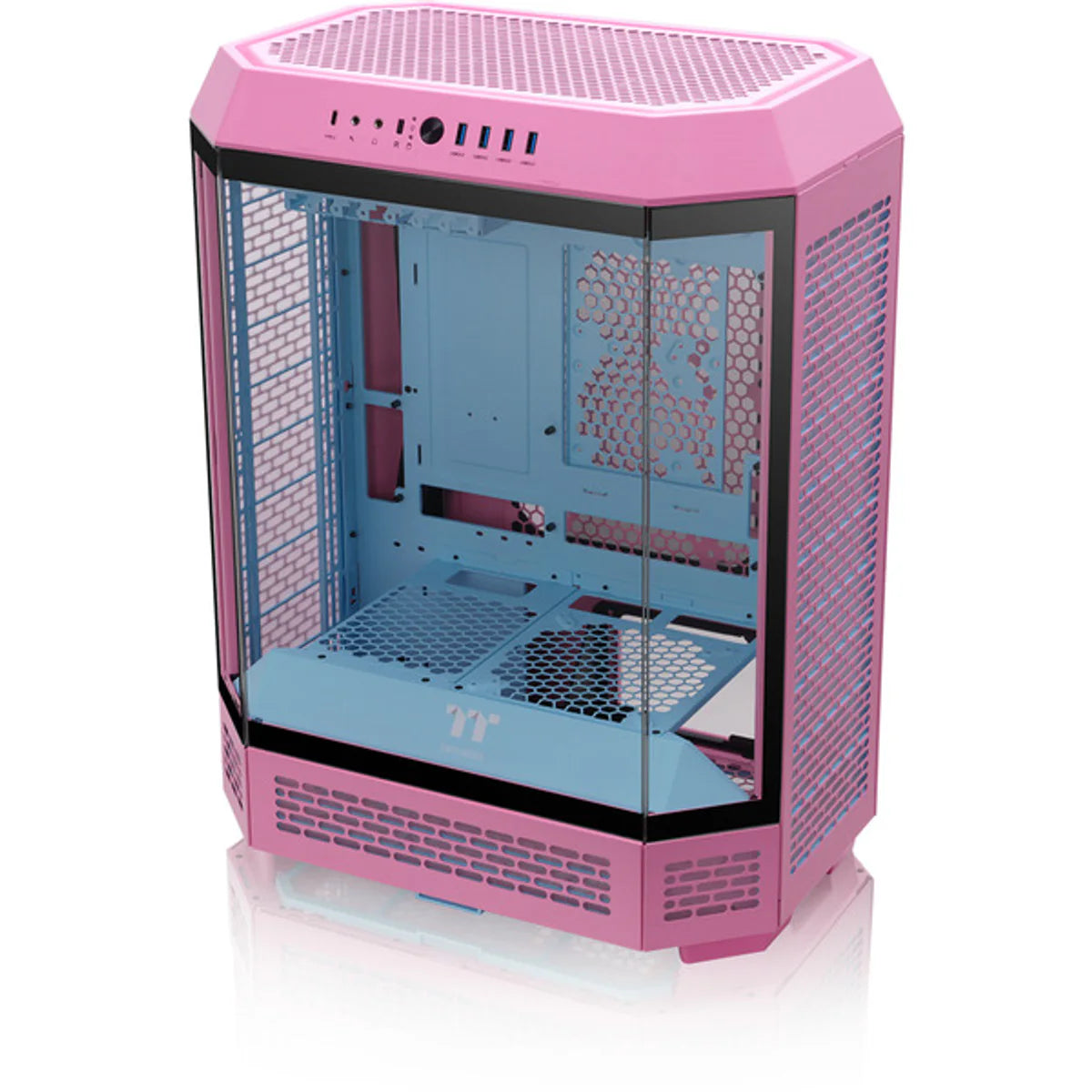 Thermaltake The Tower 600 — Rose bubble — vue 6