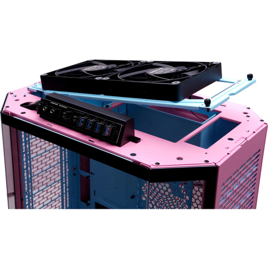 Thermaltake The Tower 600 — Rose bubble — vue 12