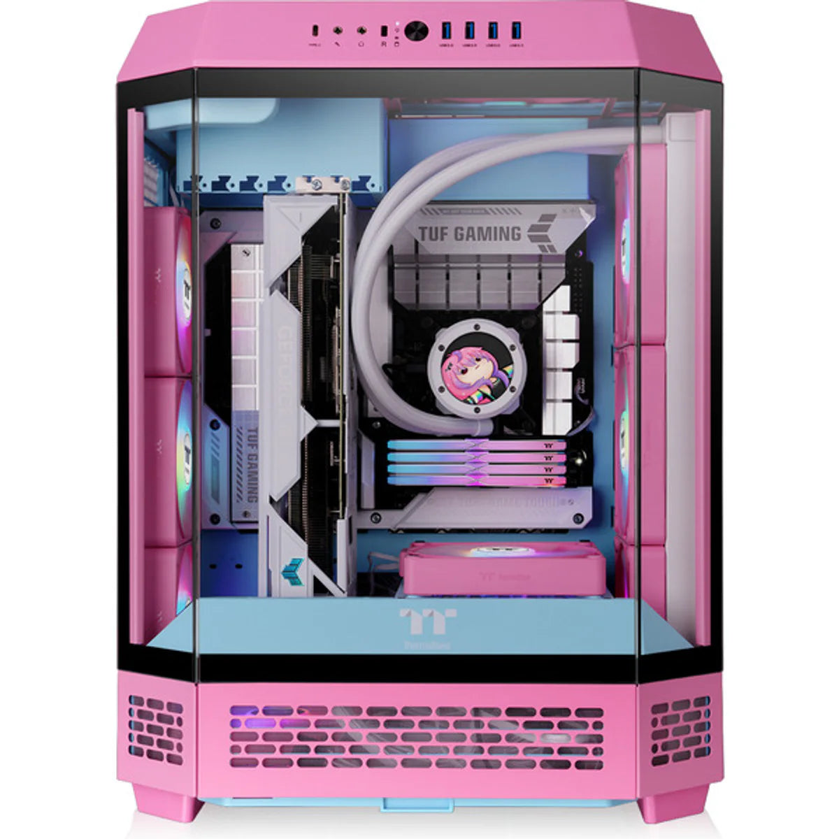 Thermaltake The Tower 600 — Rose bubble — vue 15