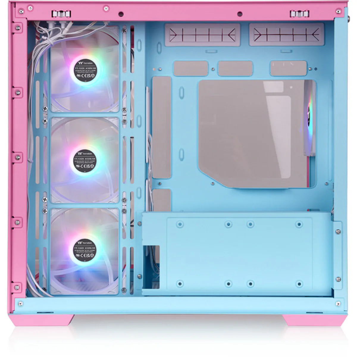 Thermaltake View 380 TG ARGB — Rose bubble — vue 5