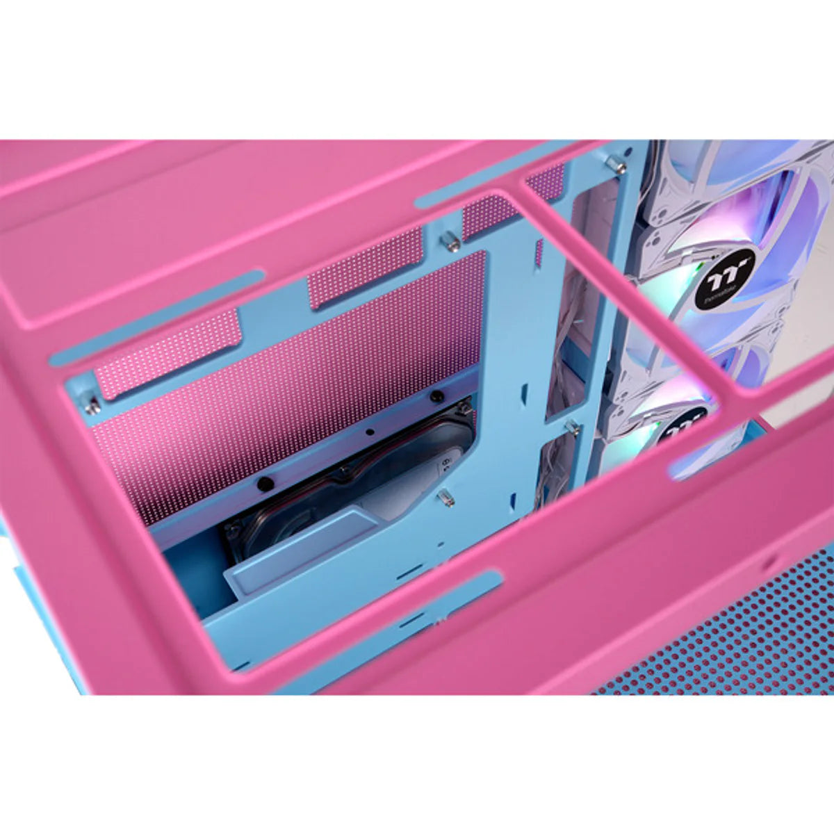 Thermaltake View 380 TG ARGB — Rose bubble — vue 13