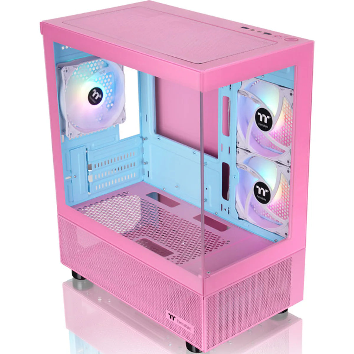 Thermaltake View 170 TG ARGB — Rose bubble — vue 3