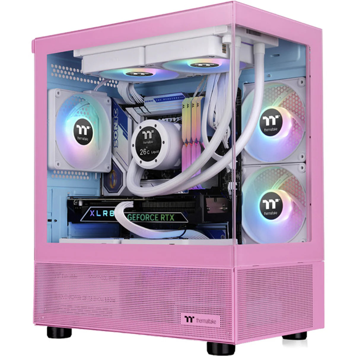 Thermaltake View 170 TG ARGB — Rose bubble — vue 20