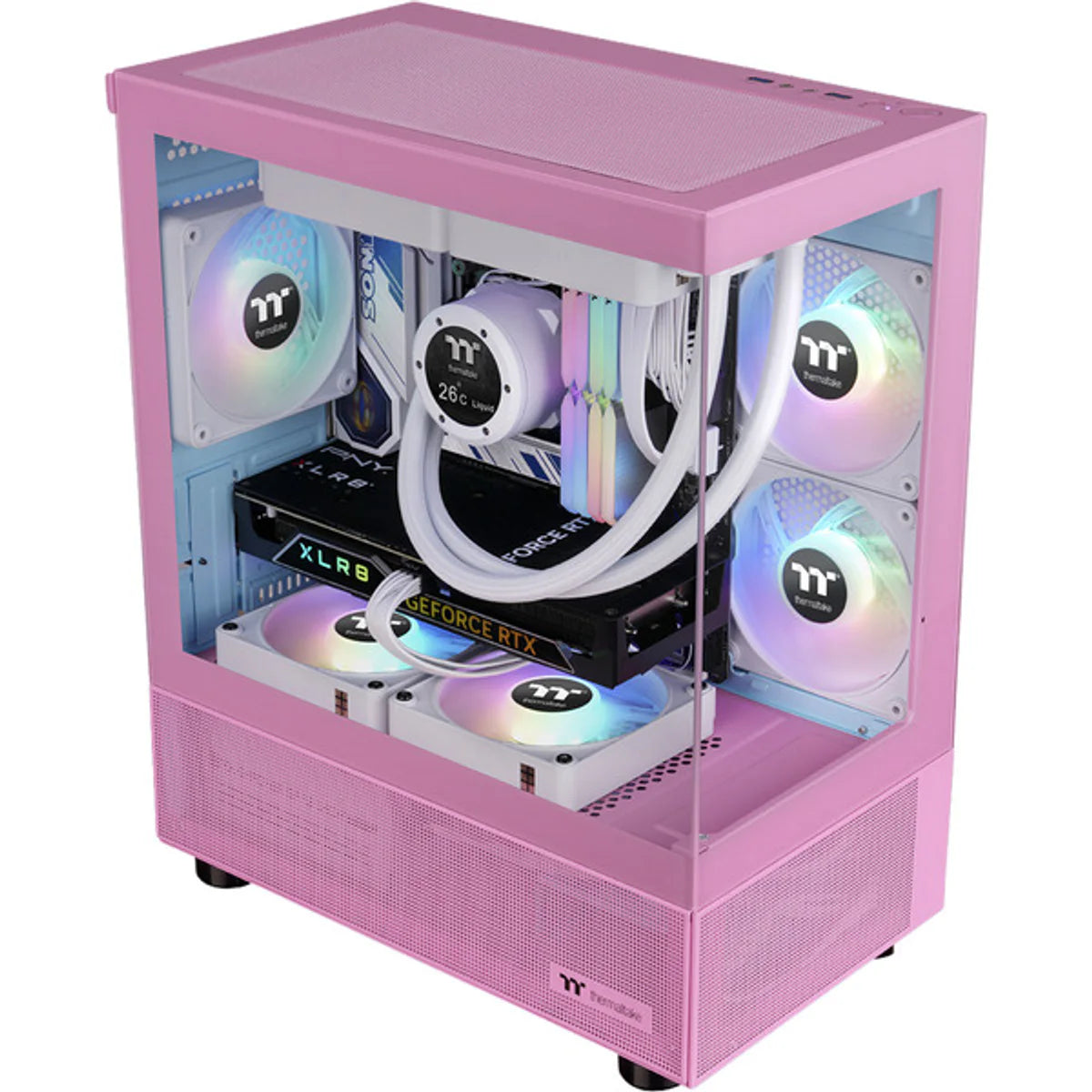 Thermaltake View 170 TG ARGB — Rose bubble — vue 21
