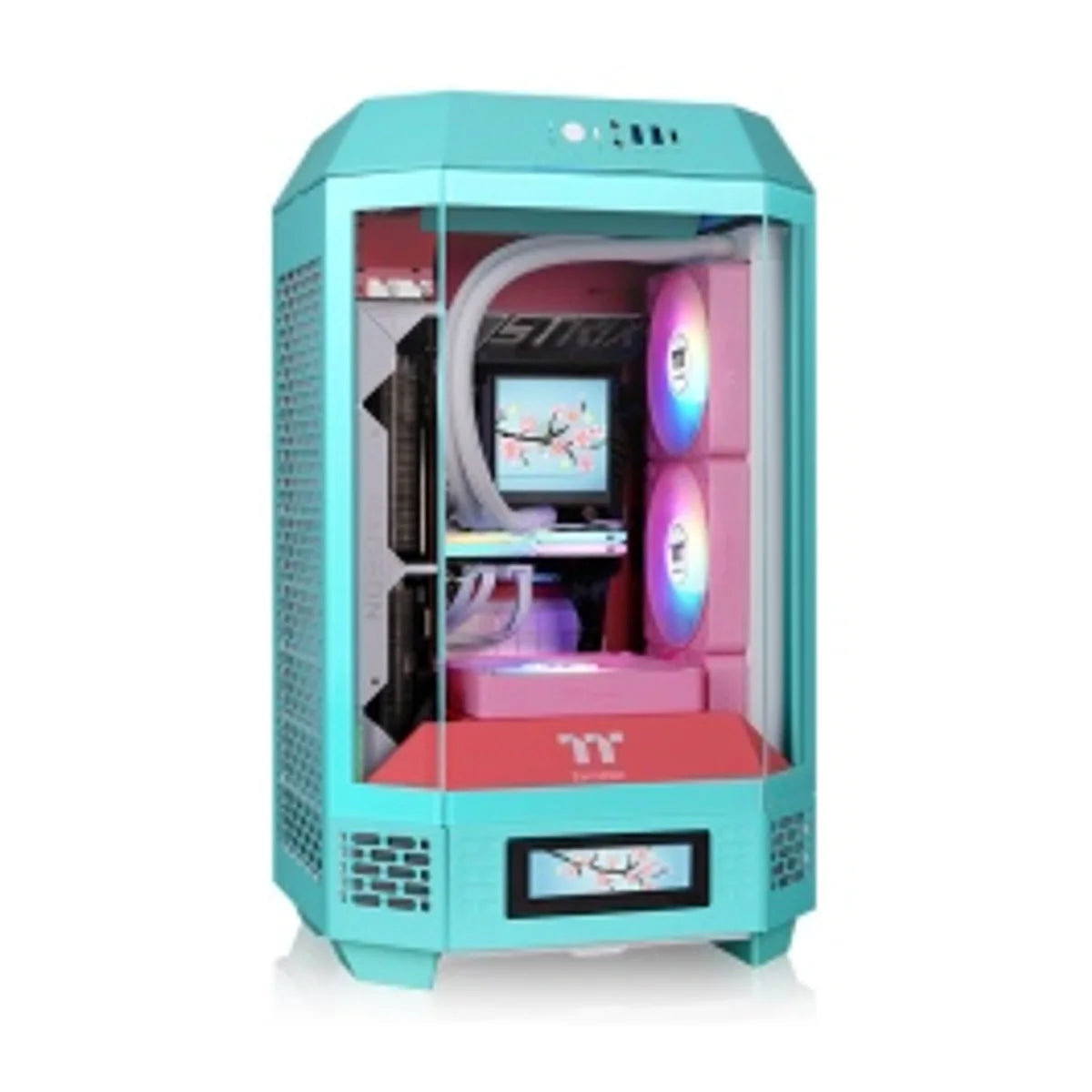 Thermaltake The Tower 250 — Menthe fraise — vue principale