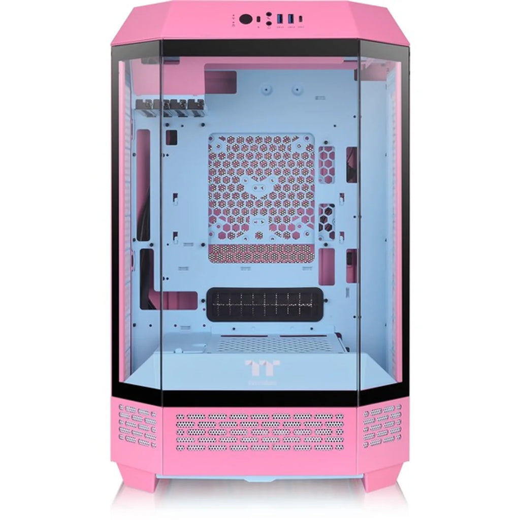 Thermaltake The Tower 300 — Rose bubble — vue 3