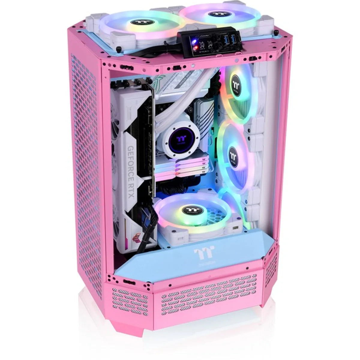 Thermaltake The Tower 300 — Rose bubble — vue 14