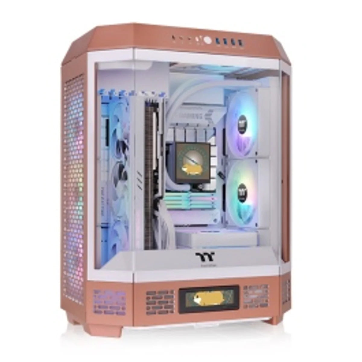 Thermaltake The Tower 600 Mocha Mousse — vue principale