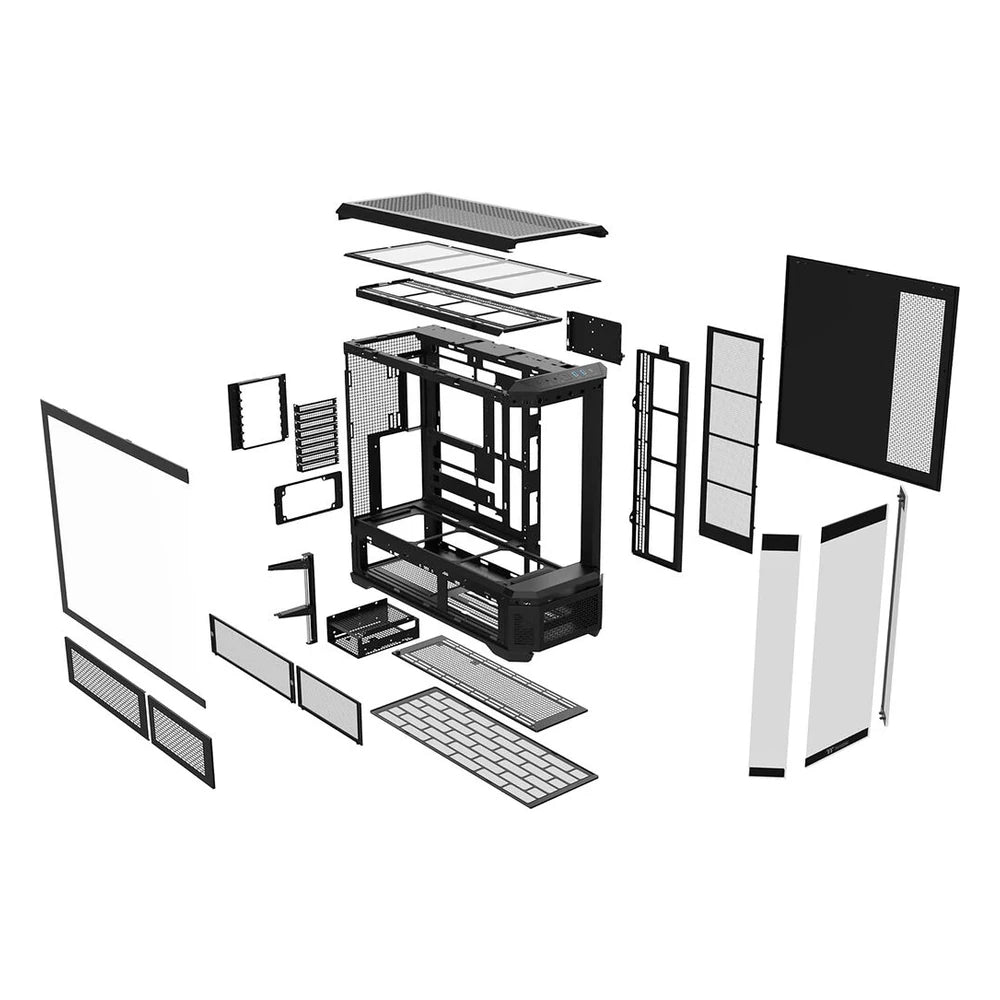 Thermaltake View 600 TG — Noir — vue 5