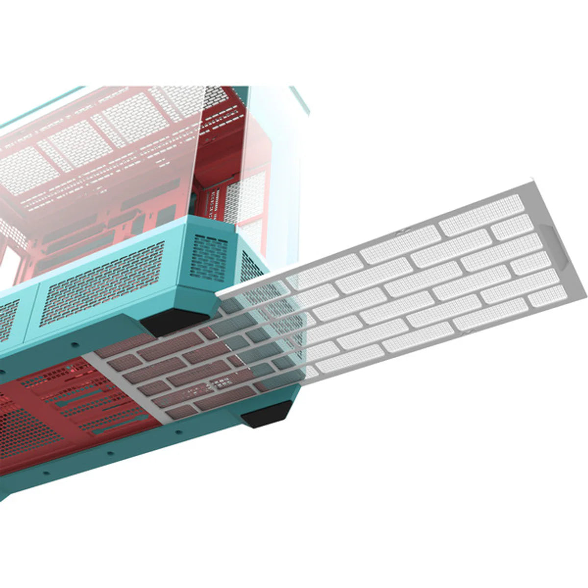 Thermaltake View 600 TG — Menthe fraise — vue 21