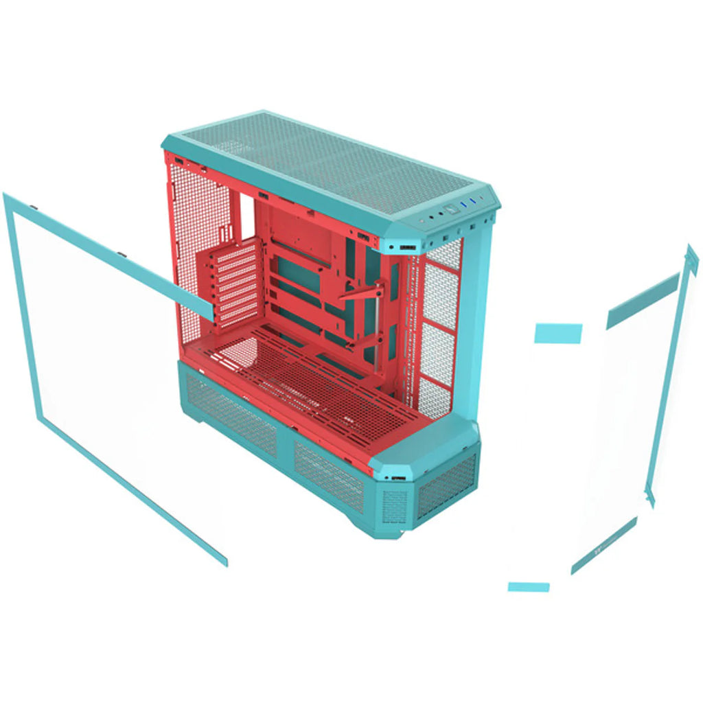 Thermaltake View 600 TG — Menthe fraise — vue 22