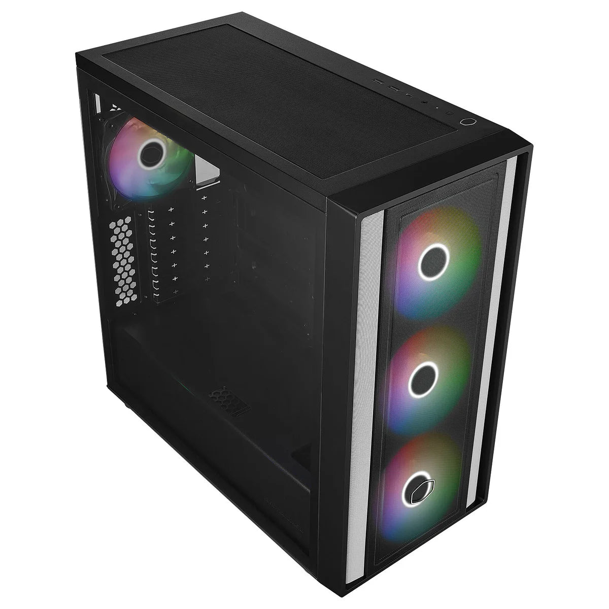 Cooler Master MasterBox 600 Noir — vue 3