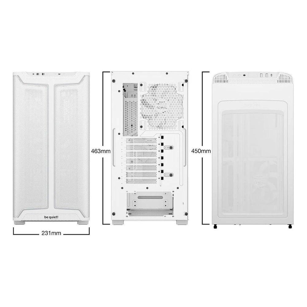 be quiet! Pure Base 501 DX — Blanc — vue 5