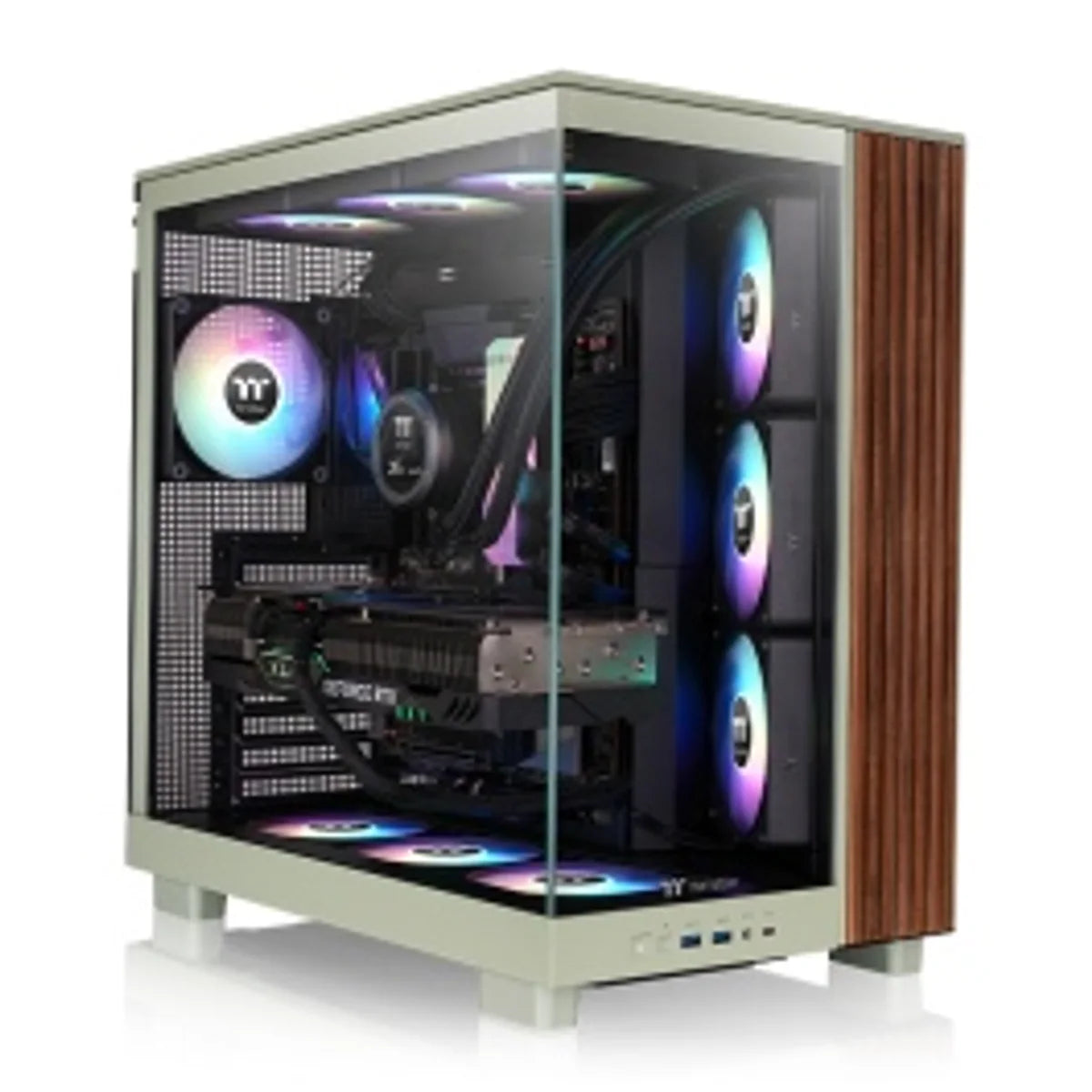 Thermaltake View 380 XL WS ARGB — Vert matcha — vue principale