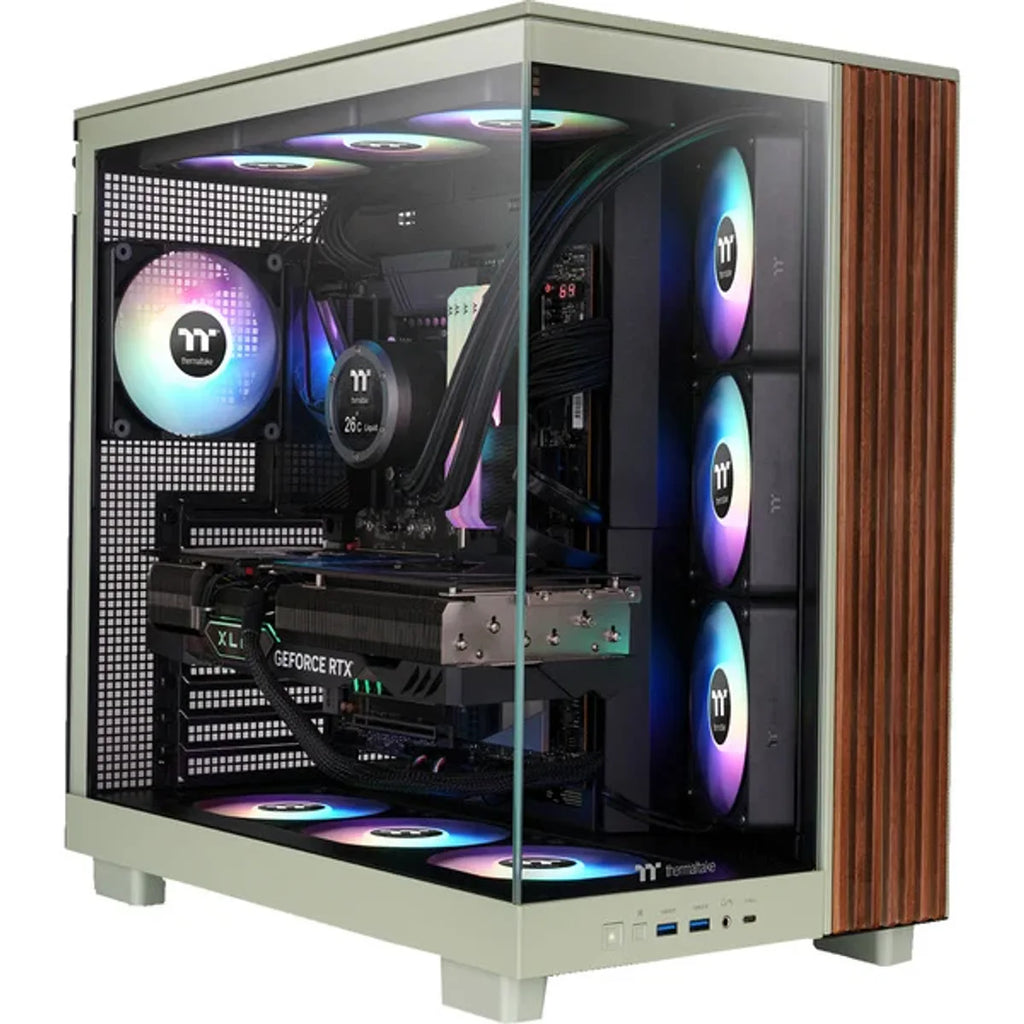 Thermaltake View 380 XL WS ARGB — Vert matcha — vue 2