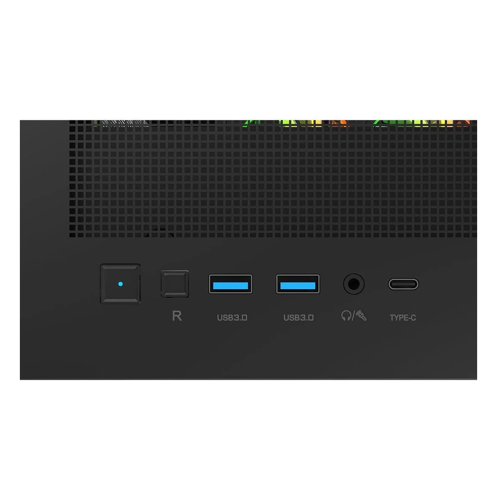 Thermaltake S380 TG ARGB — Noir — vue 4