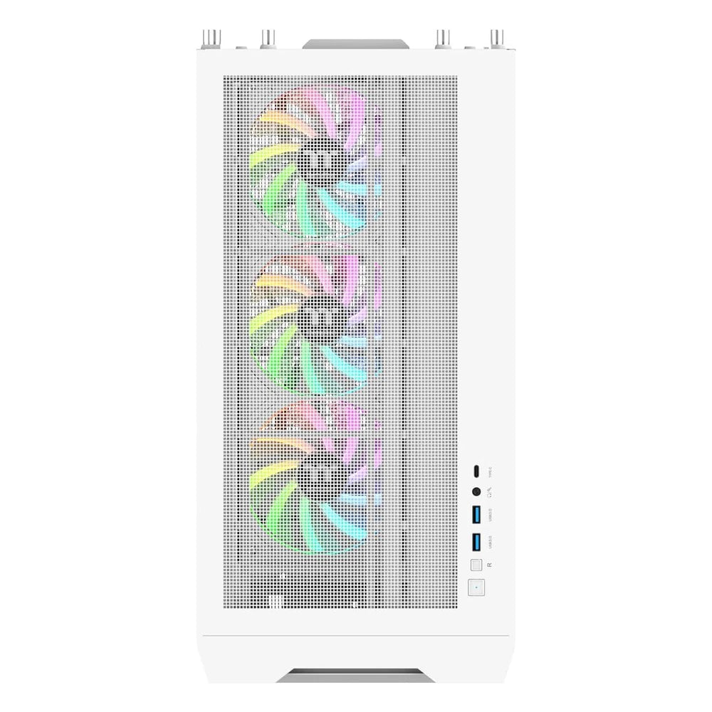 Thermaltake S380 TG ARGB — Blanc — vue 3