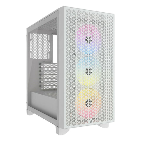 Corsair 3000D RGB Airflow — Blanc — vue principale