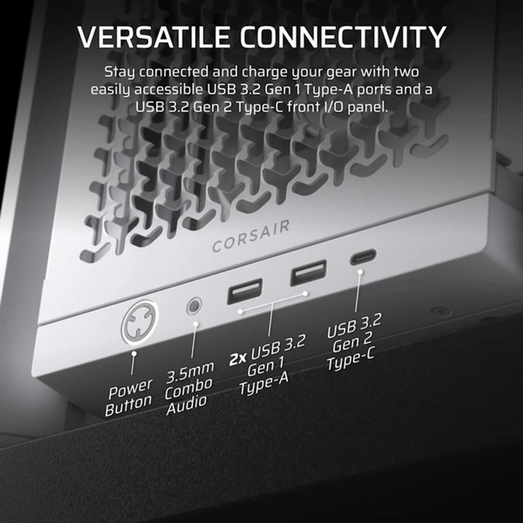 CORSAIR Frame 4000D RS Blanc — vue 8