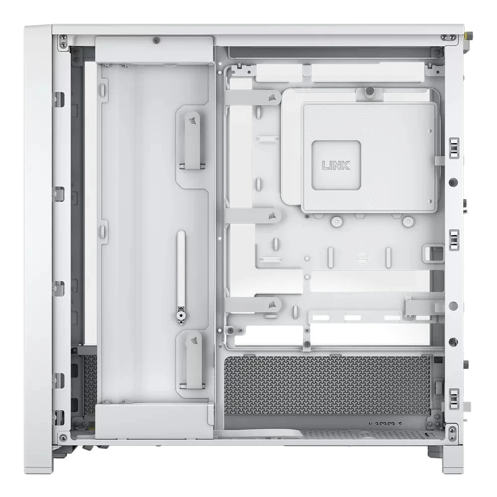 Corsair Frame 4000D — Blanc — vue 3