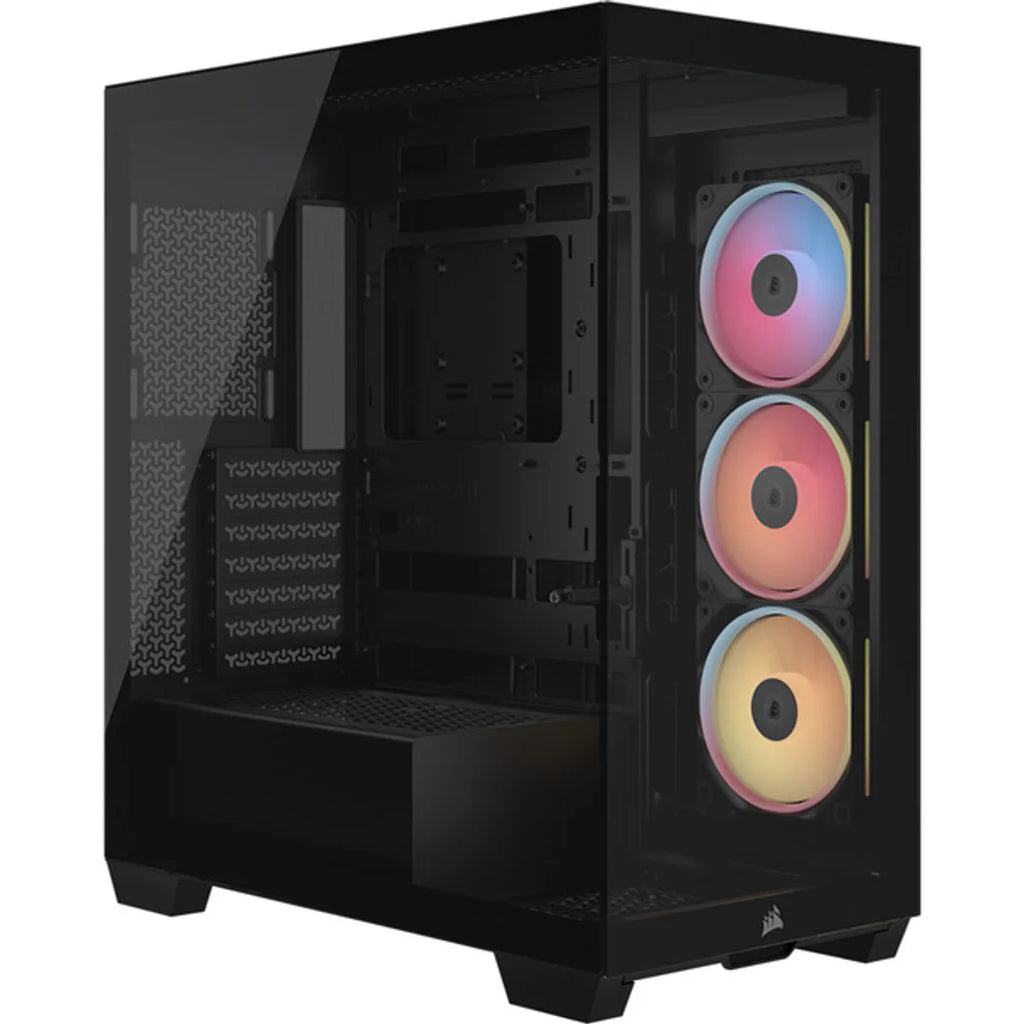 CORSAIR Midi 3500X LXR LINK (verre trempé) Noir — vue principale