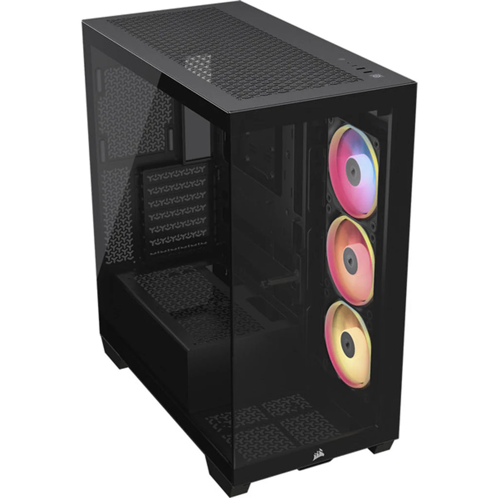 CORSAIR Midi 3500X LXR LINK (verre trempé) Noir — vue 2