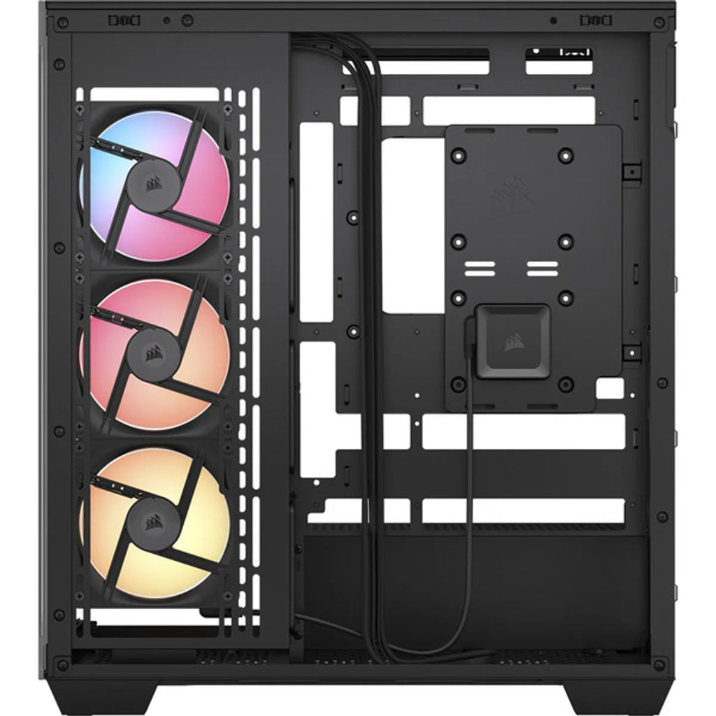 CORSAIR Midi 3500X LXR LINK (verre trempé) Noir — vue 8