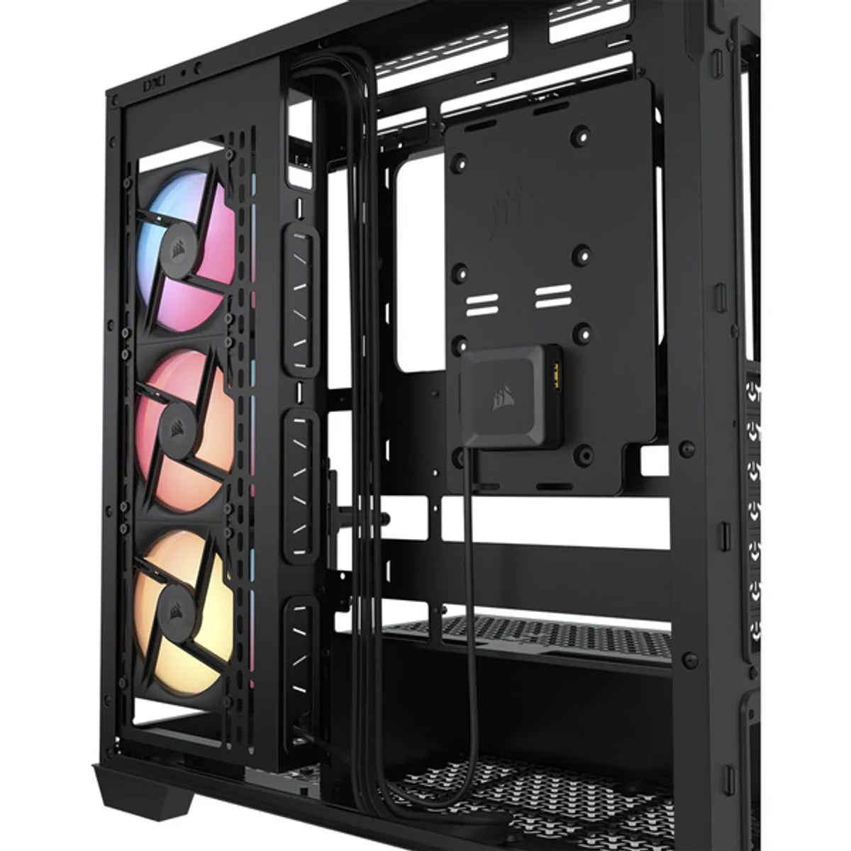 CORSAIR Midi 3500X LXR LINK (verre trempé) Noir — vue 13