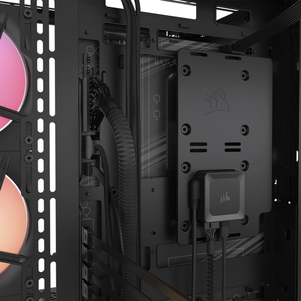 CORSAIR Midi 3500X LXR LINK (verre trempé) Noir — vue 14