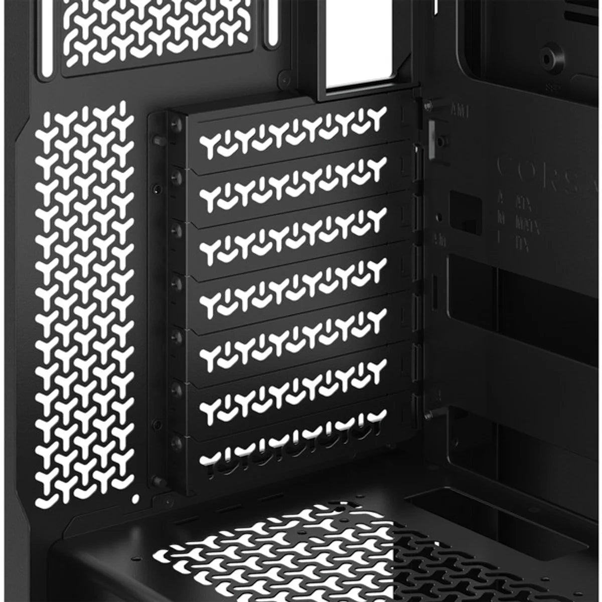 CORSAIR Midi 3500X LXR LINK (verre trempé) Noir — vue 17