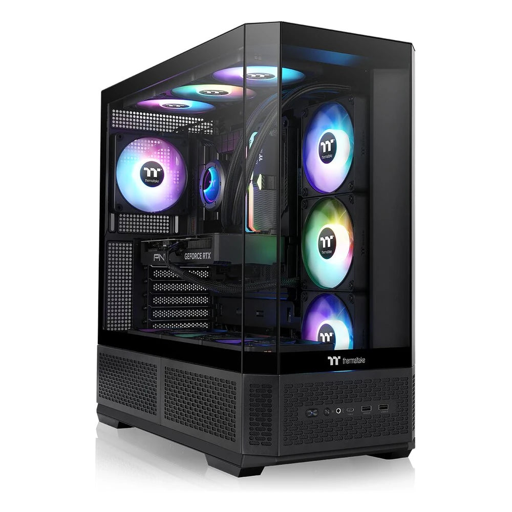 Thermaltake View 370 TG ARGB — Noir — vue 4