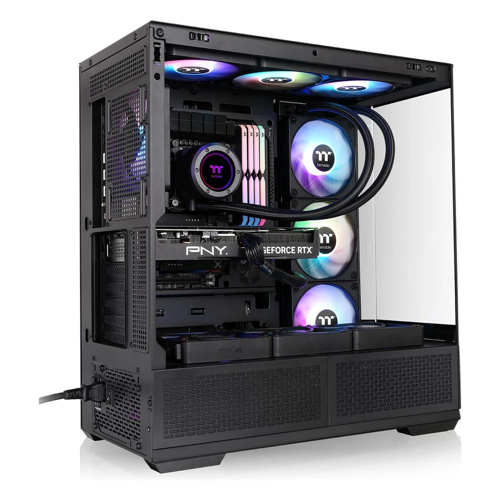 Thermaltake View 370 TG ARGB — Noir — vue 6