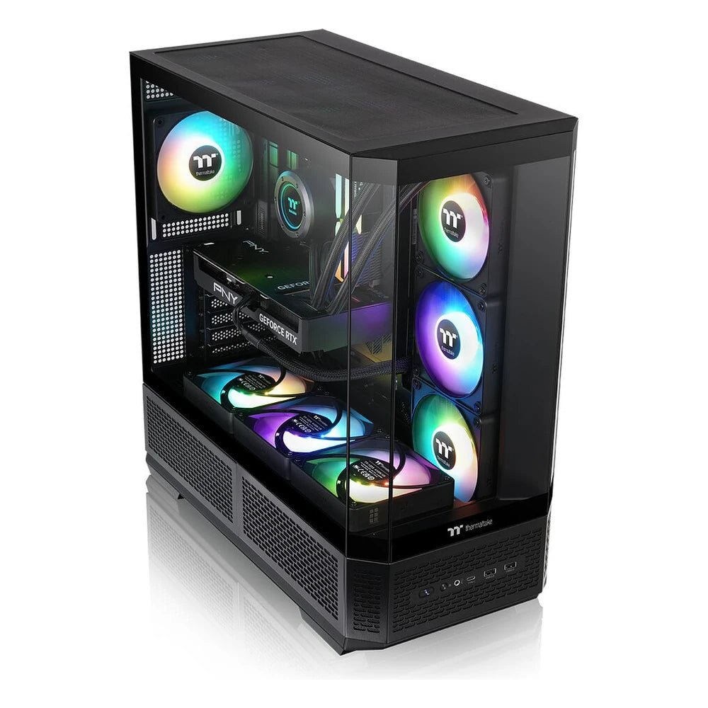 Thermaltake View 370 TG ARGB — Noir — vue 7