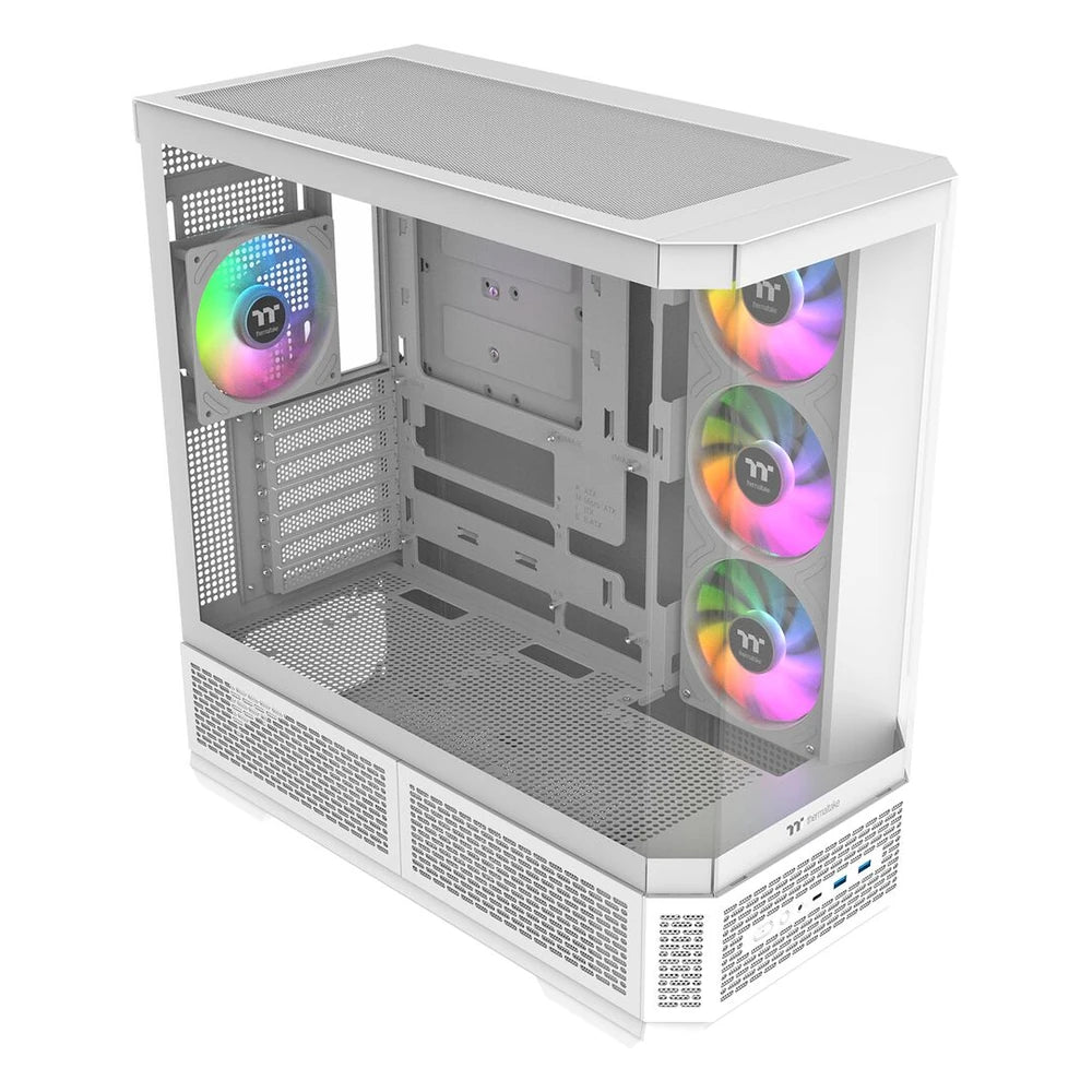 Thermaltake View 370 TG ARGB — Blanc — vue 2