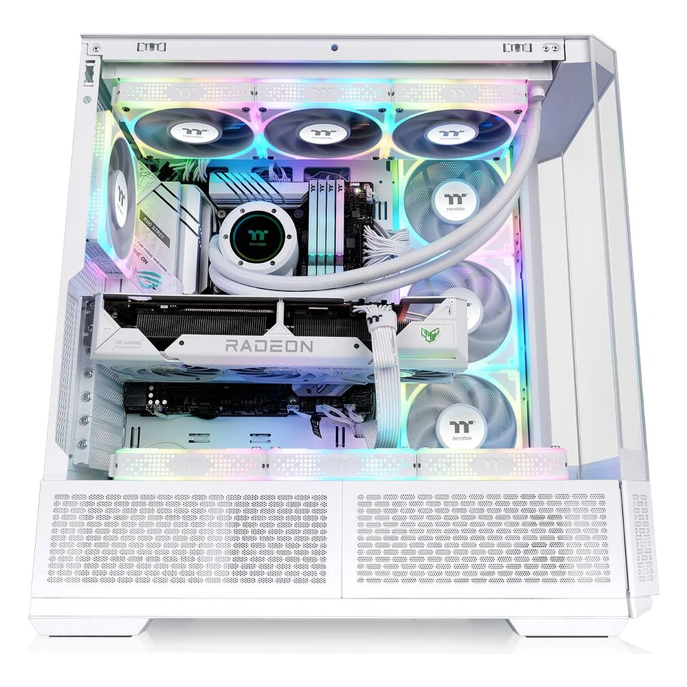 Thermaltake View 370 TG ARGB — Blanc — vue 4