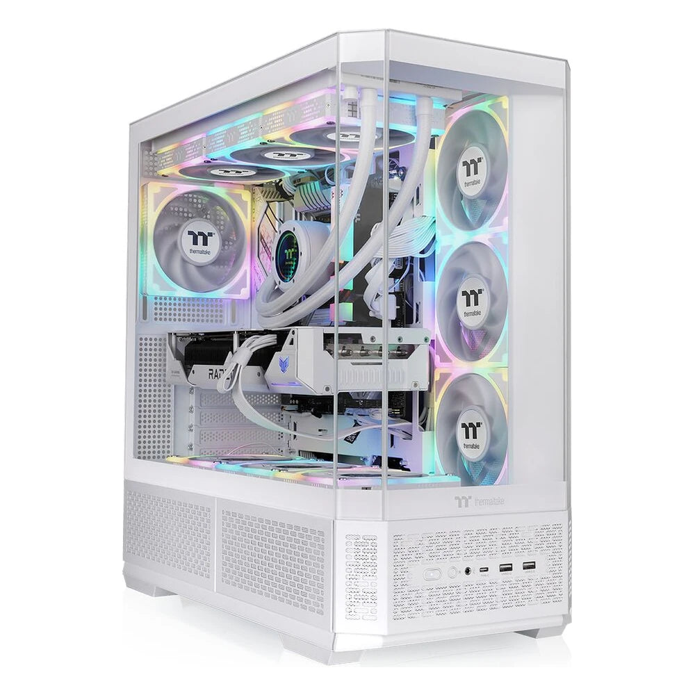 Thermaltake View 370 TG ARGB — Blanc — vue 5
