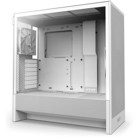 NZXT H5 FLOW ALL Blanc fenêtre en verre CC-H52FW-01 — vue principale