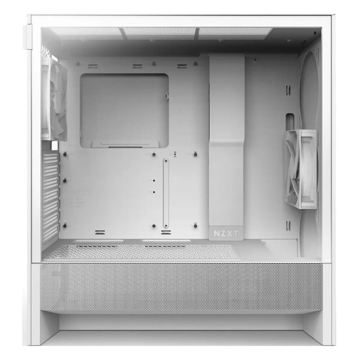 NZXT H5 FLOW ALL Blanc fenêtre en verre CC-H52FW-01 — vue 4