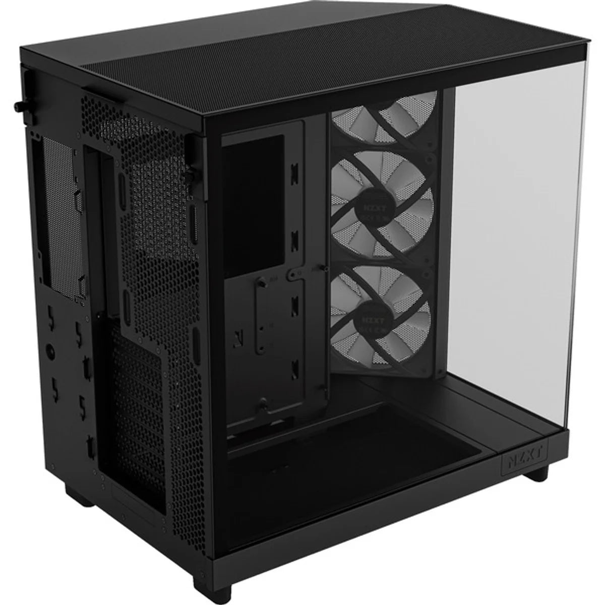 NZXT H6 FLOW RGB ALL Noir Moyen Tour fenêtre en verre CC-H61FB-R — vue 5