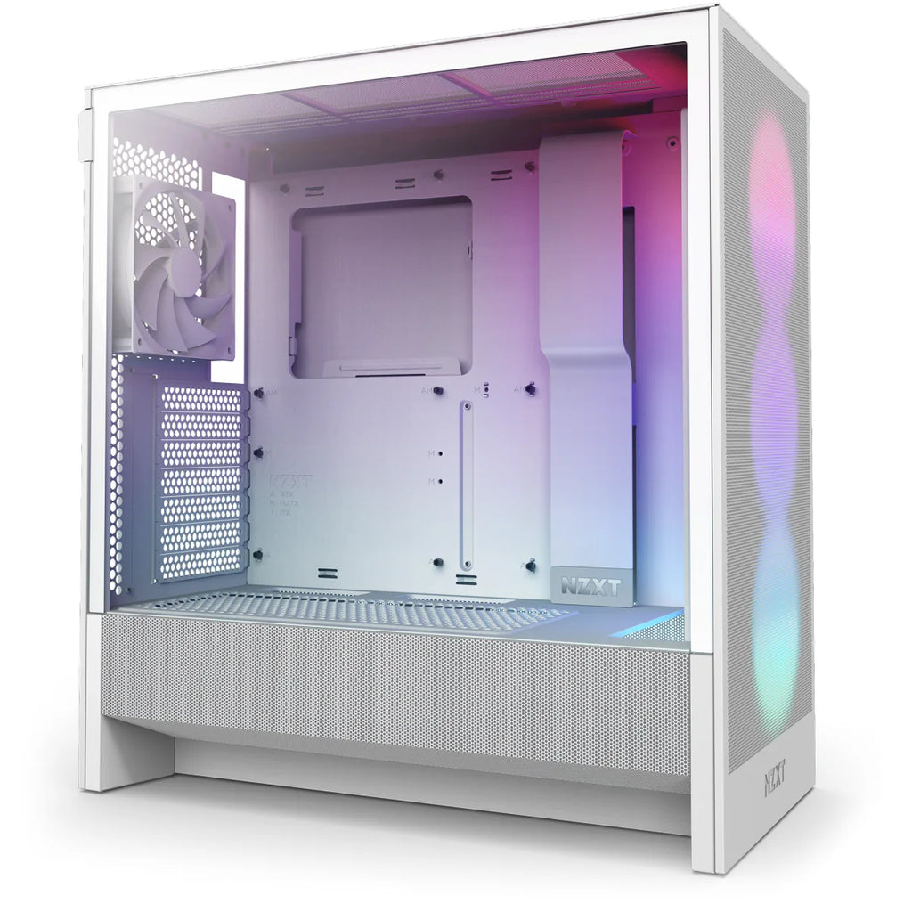 NZXT H5 FLOW RGB ALL Noir fenêtre en verre CC-H52FB-R1 — vue principale