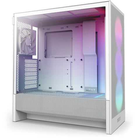NZXT H5 FLOW RGB ALL Noir fenêtre en verre CC-H52FB-R1 — vue principale