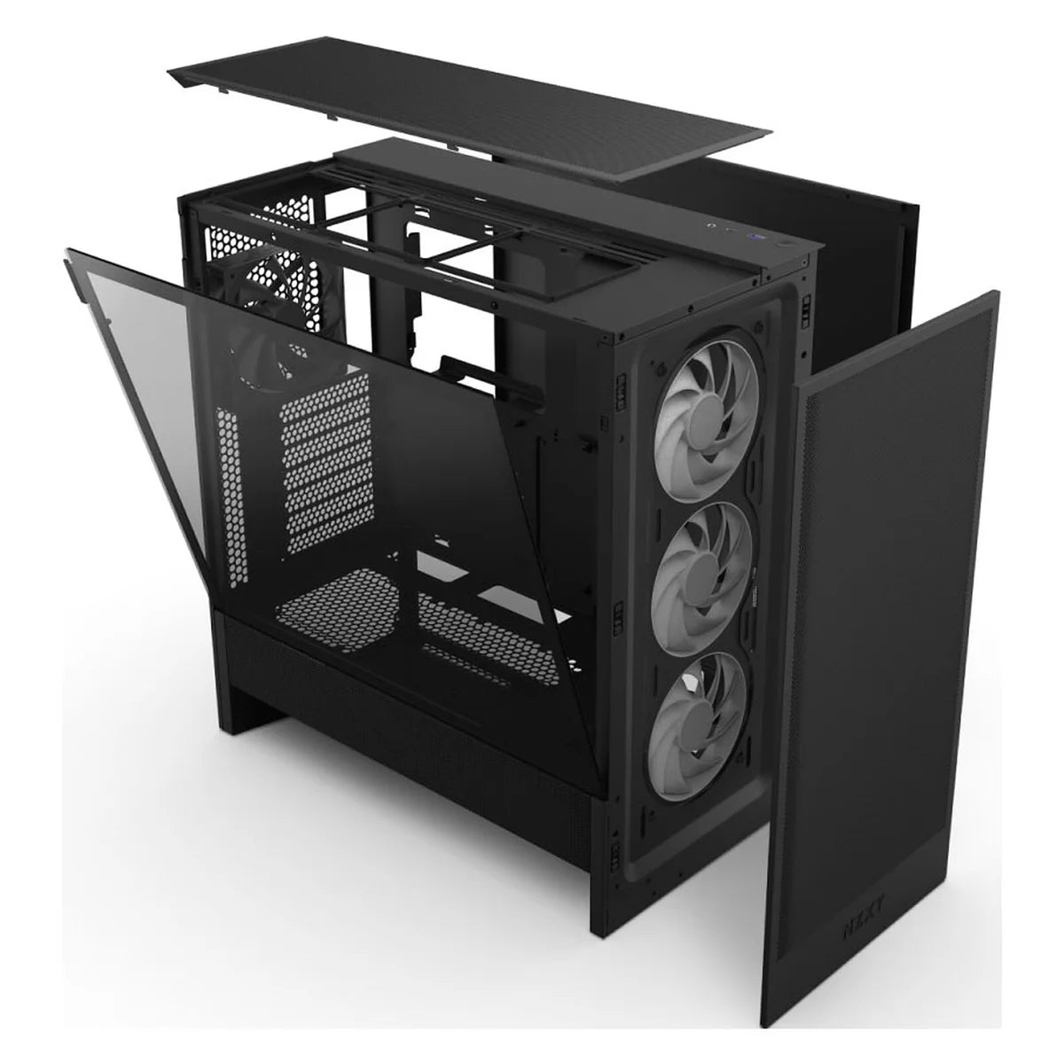 NZXT H5 FLOW RGB ALL Noir fenêtre en verre CC-H52FB-R1 — vue 6