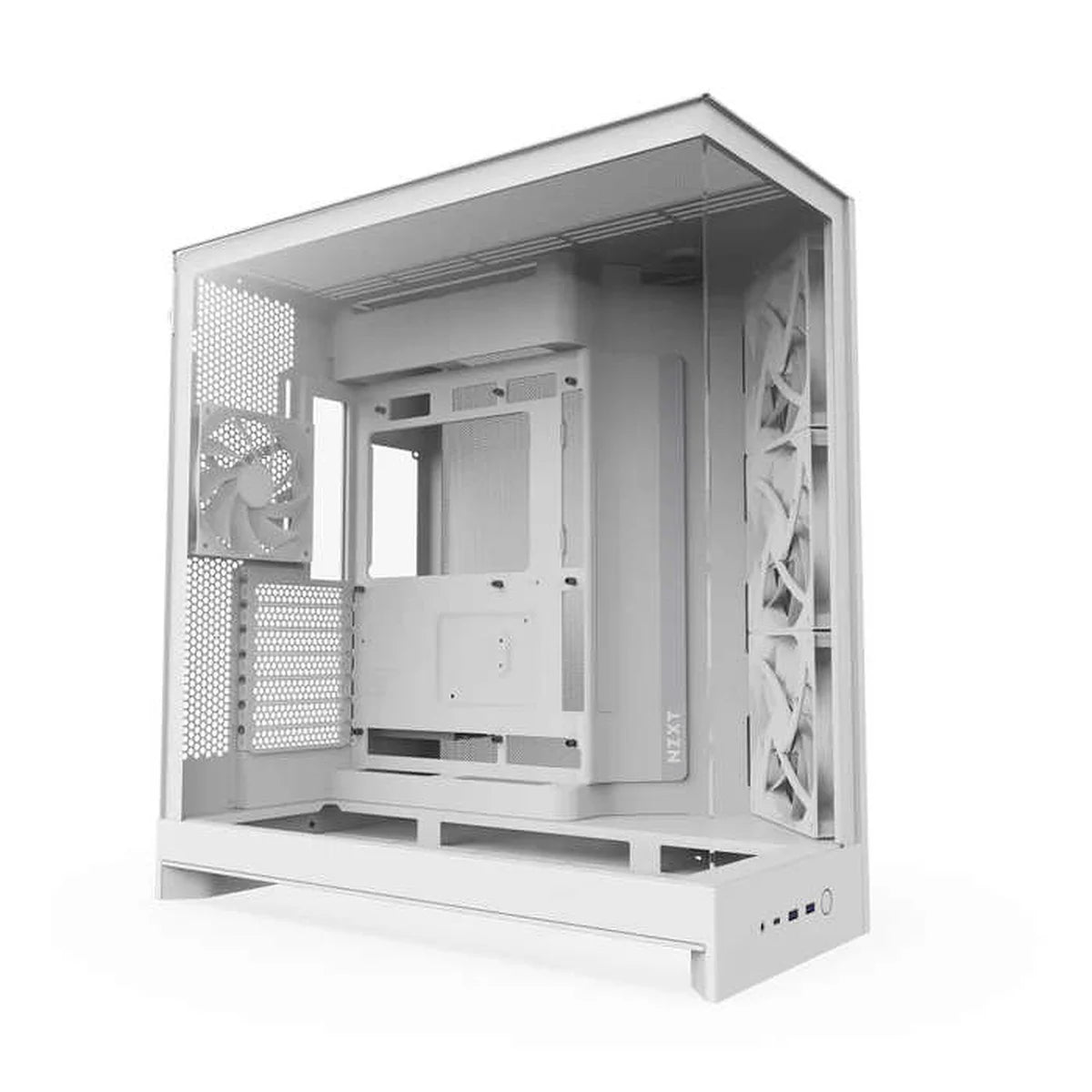 NZXT H9 FLOW All Blanc Moyen Tour CM-H92FW-01 — vue 2