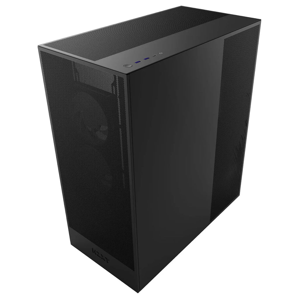 NZXT H7 FLOW ALL Noir fenêtre en verre. CM-H72FB-01 — vue 2