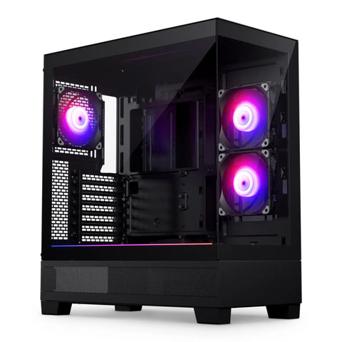 Phanteks XT View (Noir, double verre trempé) — vue principale