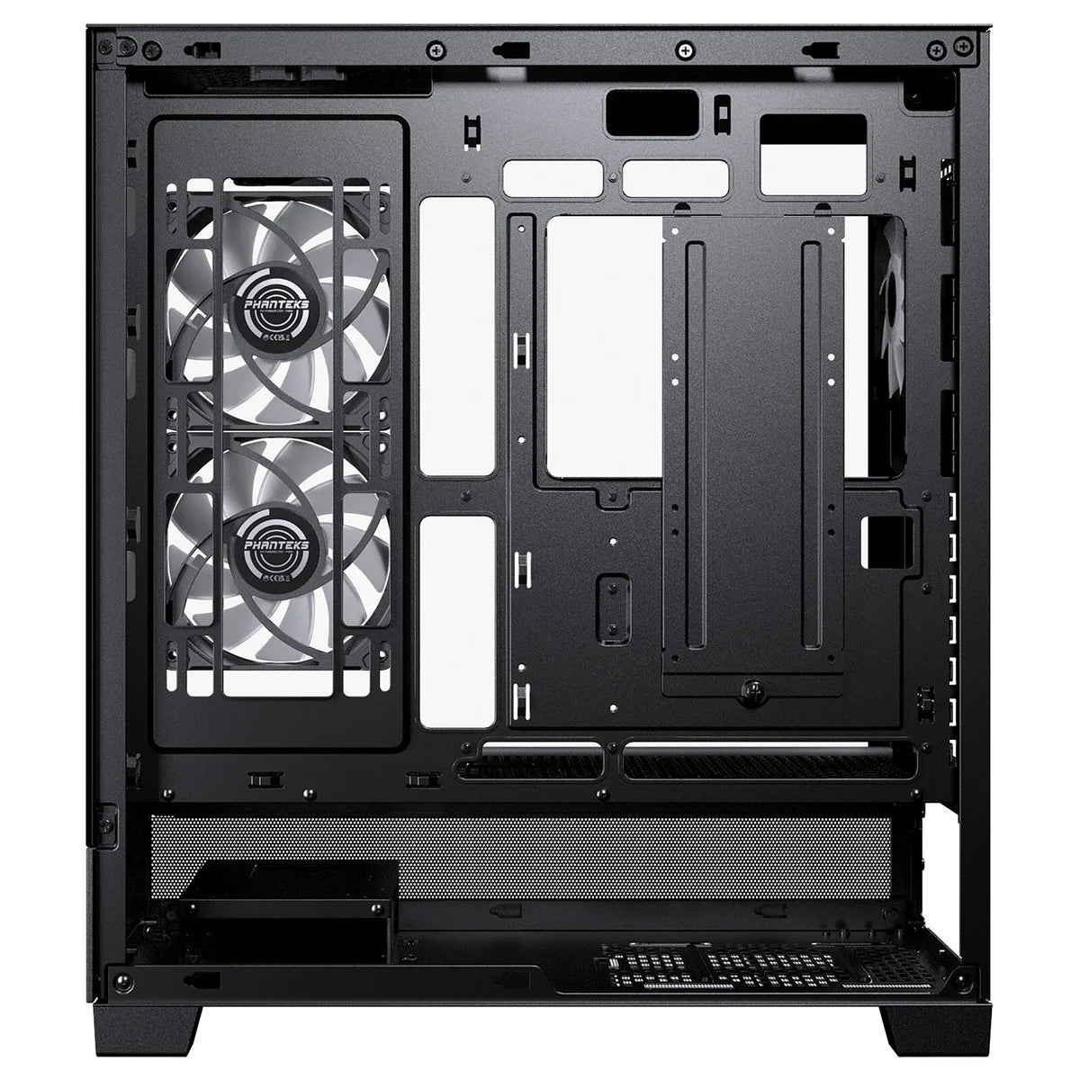 Phanteks XT View (Noir, double verre trempé) — vue 4