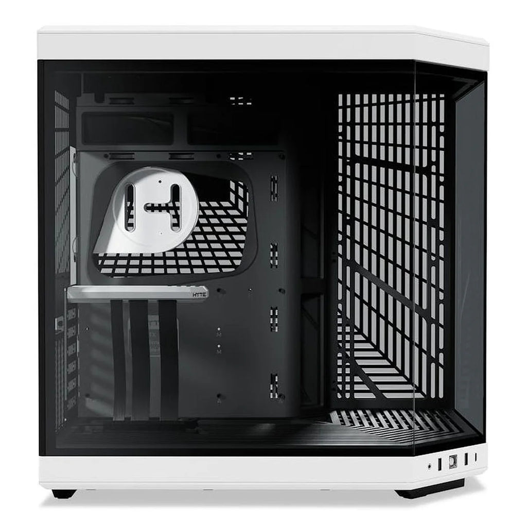 HYTE Y70 double chambre ATX Noir/Blanc avec fenêtre en verre — vue 3