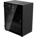 Aerocool CS-111-G-BK-v1 (Noir, verre trempé) — vue principale