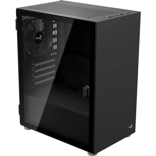 Aerocool CS-111-G-BK-v1 (Noir, verre trempé) — vue principale